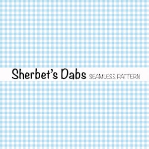 Baby Blue White Tiny Gingham Checkered Digital Seamless Pattern Background 300 DPI PNG 12x12 For Digital Papers Vinyl and Fabric Design
