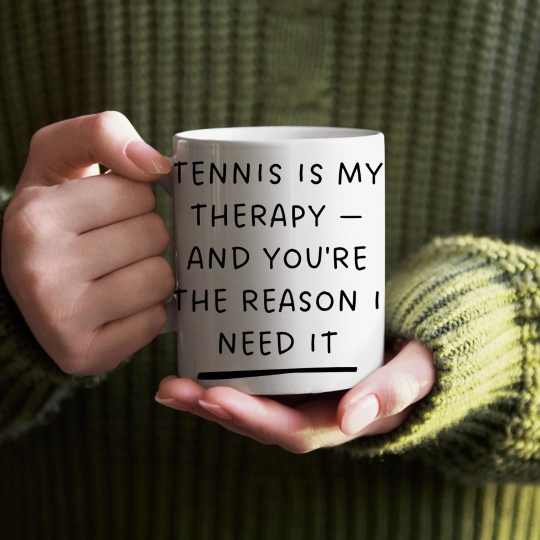 Tennis Mug, Funny Tennis Mug, Perfect Gift for Coffee Lovers, Coffee Tea Mug Cup for Sports Lover,  Tennis Captain Gift, Tennis Lover Gift
