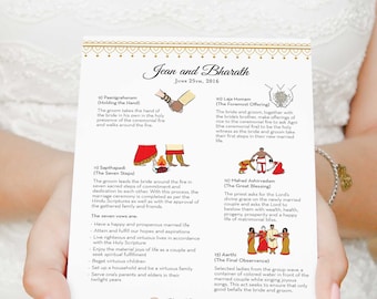 Hindu Wedding Program. Program. Reception. Wedding Program.