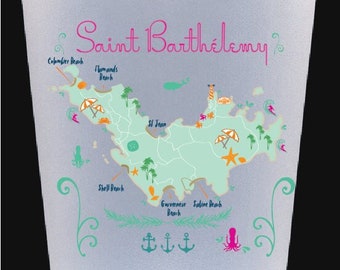 St Barths 8, 12 & 16 oz Shatterproof Cups