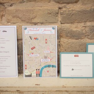 Hochzeit Karte Einladung, Einladung Suite, Karte lädt, personalisierte, Karte Programm, Infografik, CW Designs, Gast-Buch, Karte und Wegbeschreibung