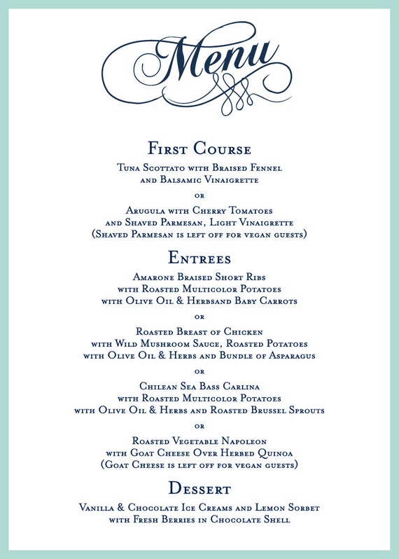 Traditional Wedding Menu Welcome To Caribbean Pantry :: Menus