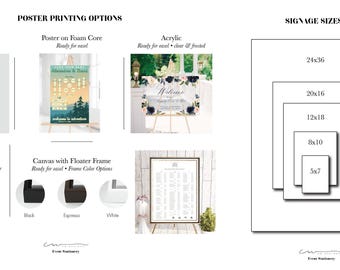 24x36 and 32x48 Print Options