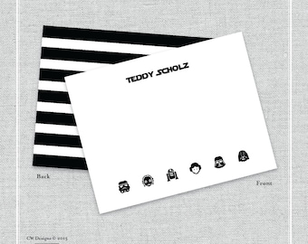 Star Wars Stationery {Set of 15}