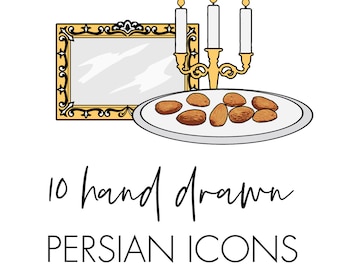 Persian Wedding Program. Persian Icons. Persian Wedding Program. Persian Wedding Icons.