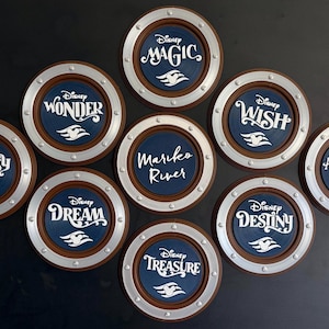 Cruise Porthole Door Decor