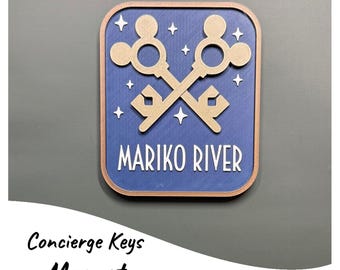 Imán de llaves de conserjería