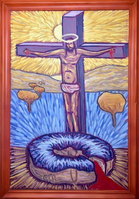 Christ is the Body, the Body is Iced - (24"x32")