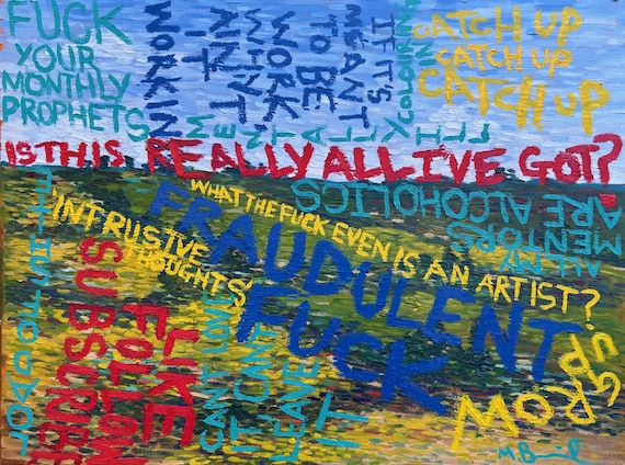 Intrusive Thoughts (24"x32")