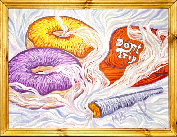 Sweet Loops - (24"x32")