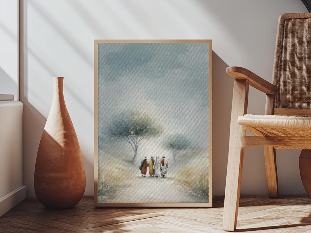 Guided by Light | Framed Canvas Print | Christian Wall Art | Christian ...