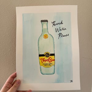 Ranch Water Watercolor Art Print