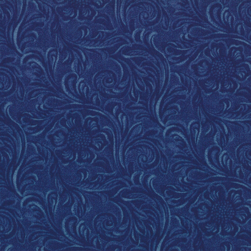 Western Basics Tooled Leather Dark Red 11216-11 by Moda 100/% Cotton Quilting Fabric Yardage