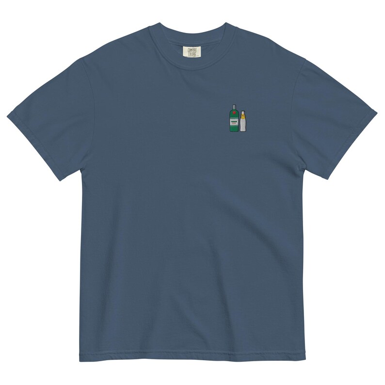 Tanqueray Tonic - Unisex Embroidered Cool Apero Drink Summer T-Shirt