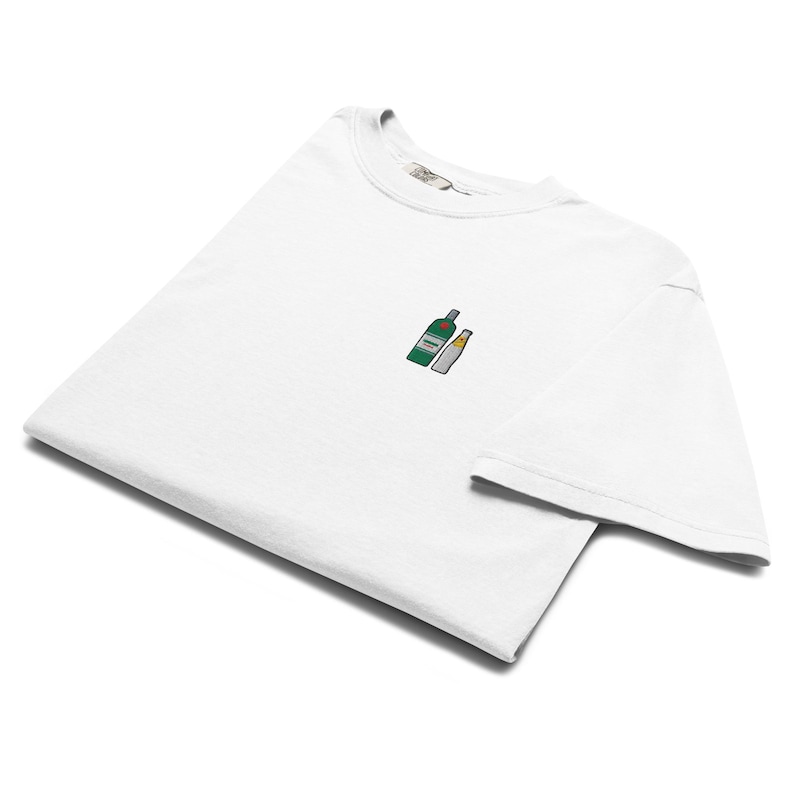 Tanqueray Tonic - Unisex Embroidered Cool Apero Drink Summer T-Shirt