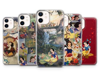 Snow White Phone Case Fairytale Queen Cover for iPhone 18Pro, 17e, 16, 15, 14, 13, Samsung S26, S25Fe, S24, S23, A17, A57, Pixel 11, 10