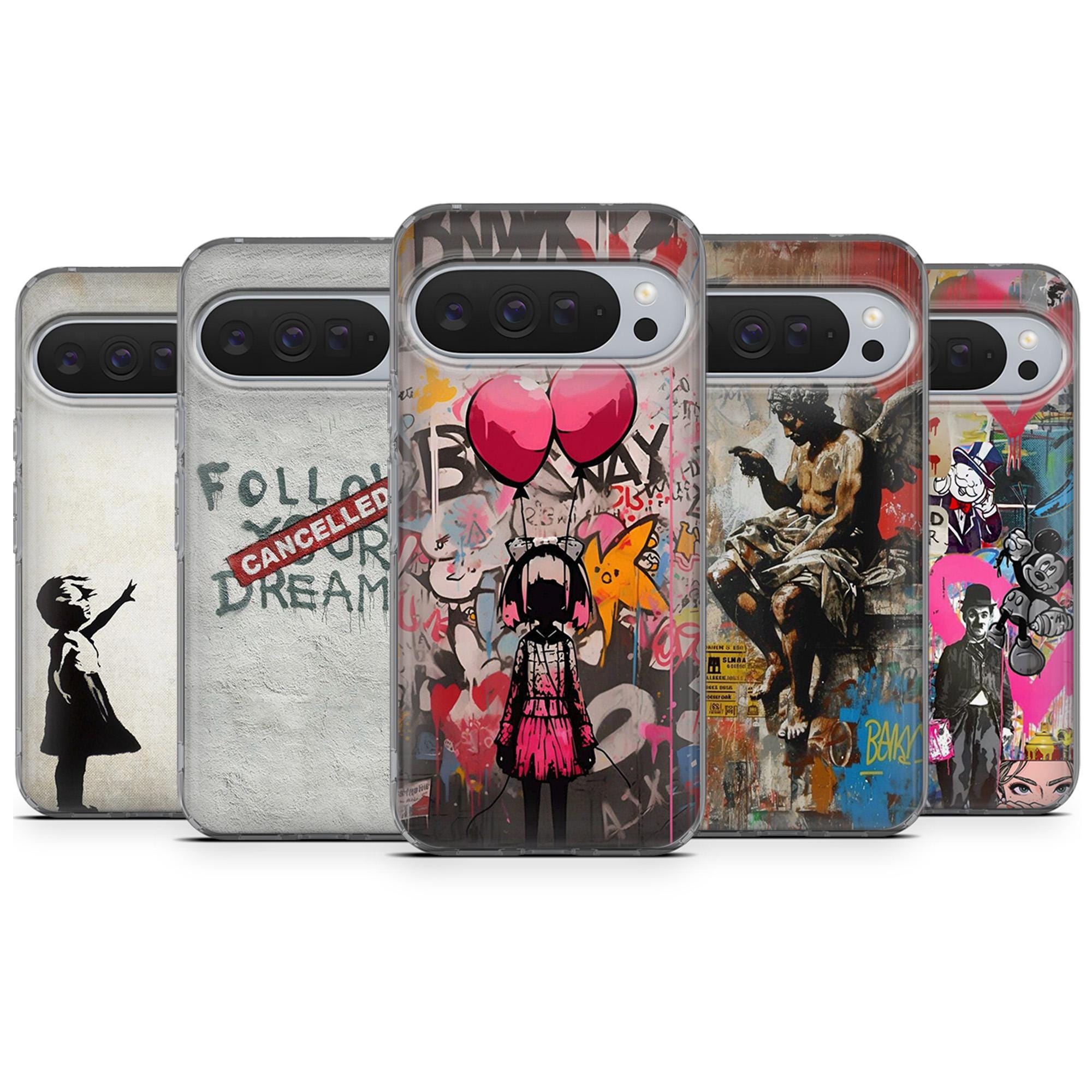 Banksy Phone Case Street Art Cover for Google Pixel 10A, 10pro