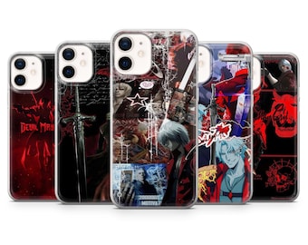 Devil May Cry Phone Case Demon Hunter Cover for iPhone 18Pro, 17, 16, 15, 14, 13, Samsung S26, S25Fe, S24, S23, A17, A57, Pixel 11Pro, 10