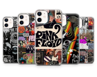Funda para teléfono Pink Floyd Rock Band Moon Cover para iPhone 17 Pro, 17, 16, 15, 14, 13, Samsung S25, S24Fe, S23, S22, A16, A56, Pixel 10Pro, 9A, 8