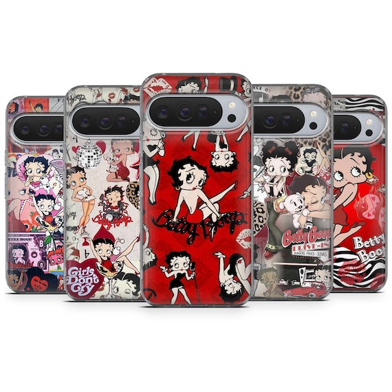 Betty Boop Phone Case Vintage Red Cover for Google Pixel 10, 10Pro, 9Pro, 9A, 8A, 7Pro, 6A, Samsung S26, S25Fe, S24, A16, A56, iPhone 17Pro Betty Boop Phone Case Vintage Red Cover for Google Pixel 10, 10Pro, 9Pro, 9A, 8A, 7Pro, 6A, Samsung S26, S25Fe, S24, A16, A56, iPhone 17Pro