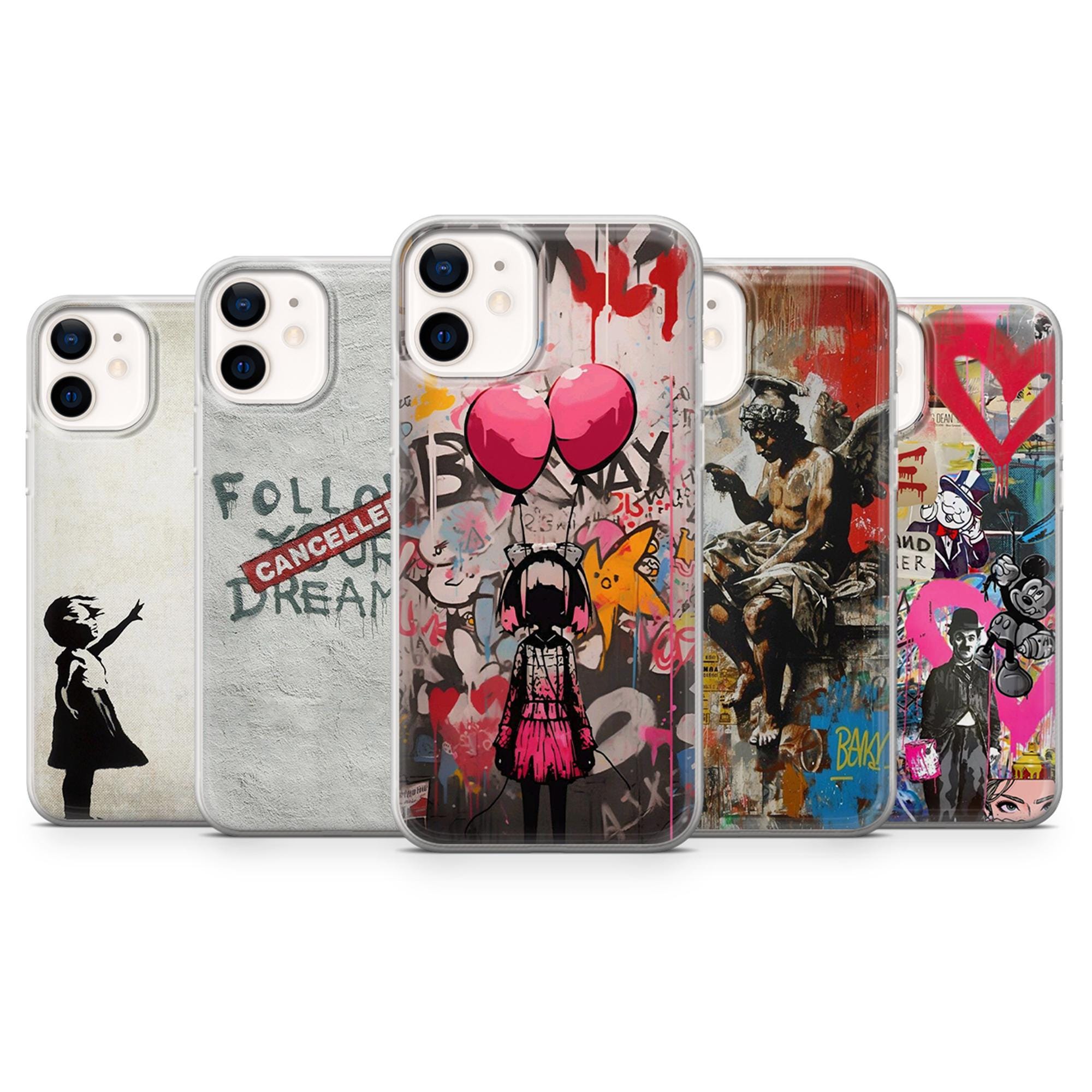 Banksy Phone Case Street Art Cover for Google Pixel 10A, 10pro