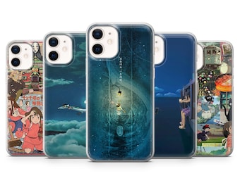 Studio Ghibli Handyhülle Anime Chihiros Reise ins Zauberland Cover für iPhone 17e, 16, 15, 14, 13, 12, Samsung S26, S25, S24Fe, S23, S22, A16, A56 Pixel 10A