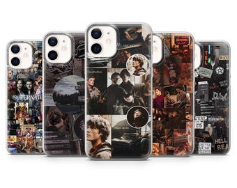 Supernatural Phone Case Castiel Impala Cover for iPhone 17 Pro, 17, 16e, 15, 14, 13, Samsung S26, S25Fe, S24, S23, A17, A56, Pixel 10, 9A, 8