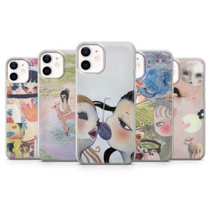 Aya Takano Phone Case Cartoon anime Cover for iPhone 17Pro, 17, 16, 15, 14, 13, Samsung S25, S24Fe, S23, S22, A16, A56, Pixel 10, 9Pro, 8A