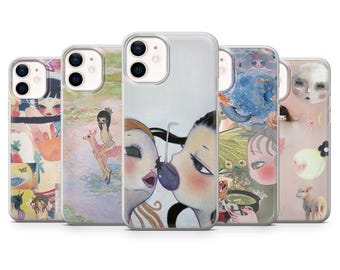 Aya Takano Phone Case Cartoon anime Cover for iPhone 17Pro, 17, 16, 15, 14, 13, Samsung S26, S25, S24, S23, A17, A57, Pixel 11, 9Pro, 8A