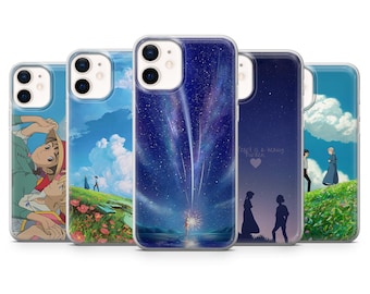 Coque pour téléphone Le château en mouvement de Howl Studio Ghibli Cover pour iPhone 17e, 16, 15, 14, 13, Samsung S26, S25, S24, S23, A16, A56, Pixel 10, 9Pro, 8