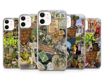 Funda para teléfono Shrek DreamWorks Swamp Cover para iPhone 17 Pro, 17e, 16, 15, 14, 13, Samsung S26, S25, S24, S23, A56, A16, Pixel 10Pro, 10A, 9