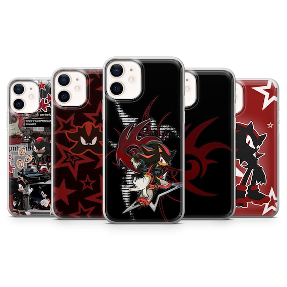 Shadow the Hedgehog Phone Case Retro Sonic Cover for iPhone 17pro, 17, 16,  15, 14, 13,samsung S26, S25, S24, S23, A56, A16, Pixel 10pro, 9A - Etsy UK