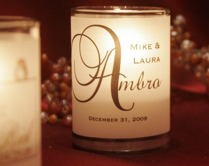 120 Place Card Candle Votive Wraps 16 DIY Luminaries 1 Etsy