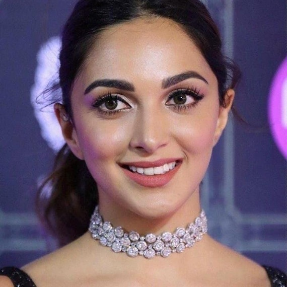 Ziva CZ Hasli Collar Necklace and Earrings