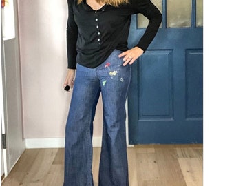 70s style jeans womens