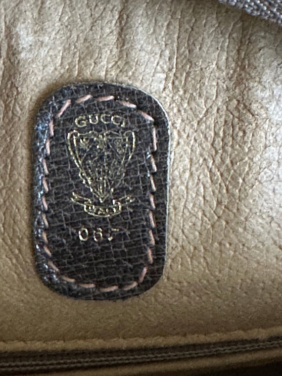 Vintage Gucci Alma Supreme Handbag Small Designer… - image 6