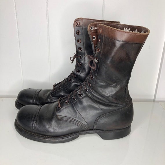 Vintage Men’s Combat Boots Military Brown Size 10/