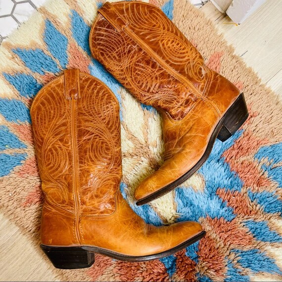 justin men's keaton western boots