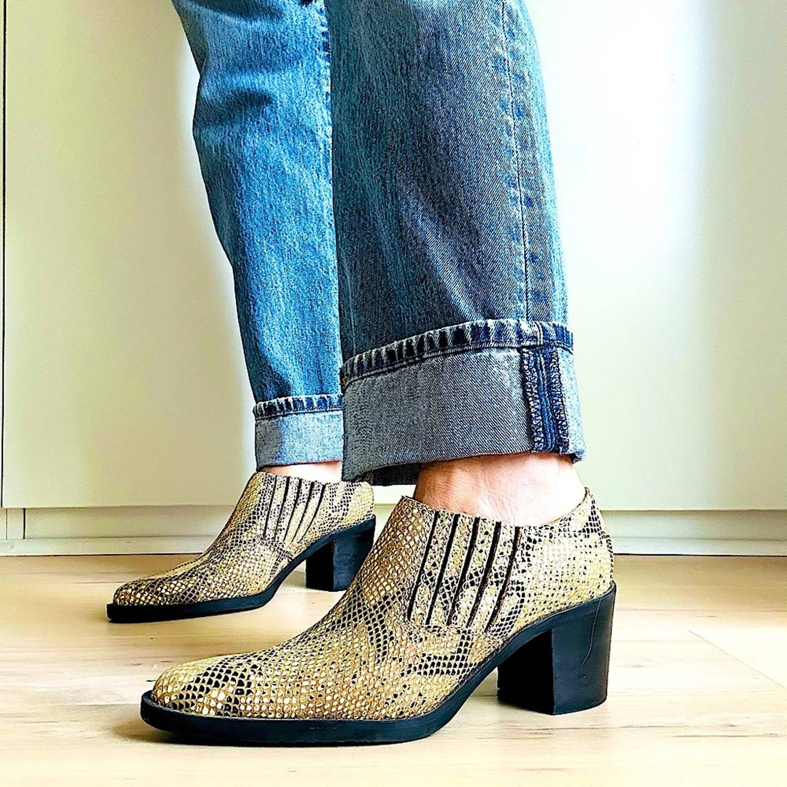 Seychelles snakeskin boots sale