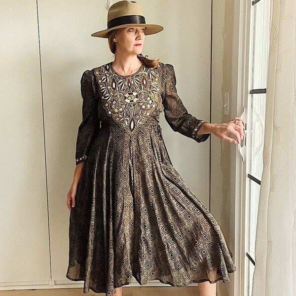 Indian Wedding Guest Dress Etsy