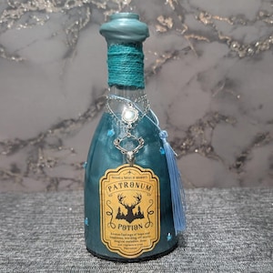 Patronum Potion - decorative bottle, magical, mystical, display, charms, sealed.