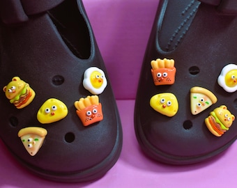 Food Clog Charms: Fun Shoe Accessories for Kids & Adults