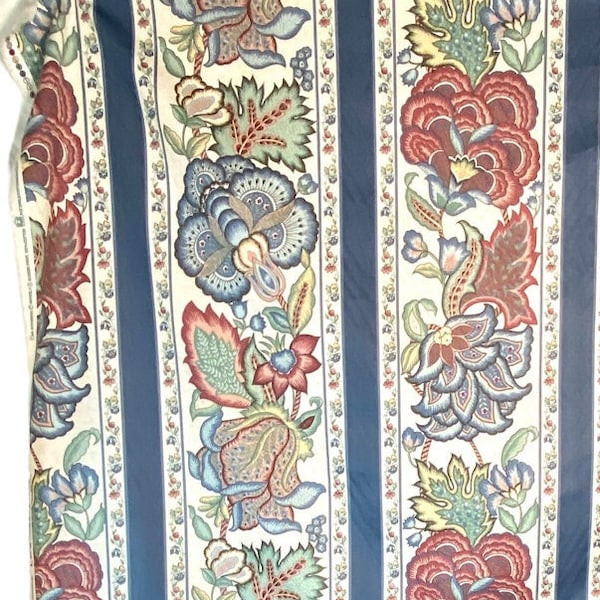 Jacobean Fabric Etsy