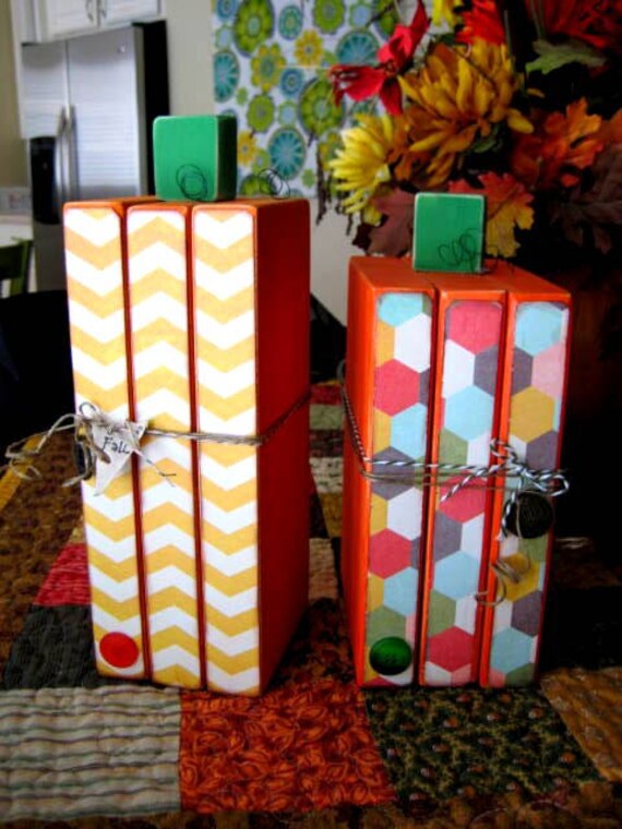 Sale Pumpkin Time Wooden Fall Decorations Etsy