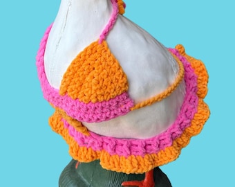 Porch Goose Neon Beach Party Bikini Swimsuit