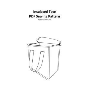 Insulated Tote PDF Sewing Pattern