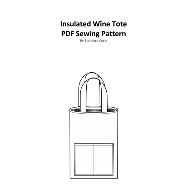 Tote Sewing Pattern - Etsy