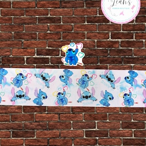 Gross grain ribbon/3in ribbon/Printed ribbon/Stitch ribbon