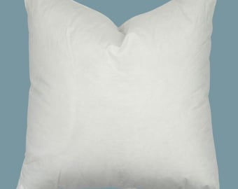 22x22 Pillow Insert: Plush Down-Alternative Pillow Form for 20x20 Covers