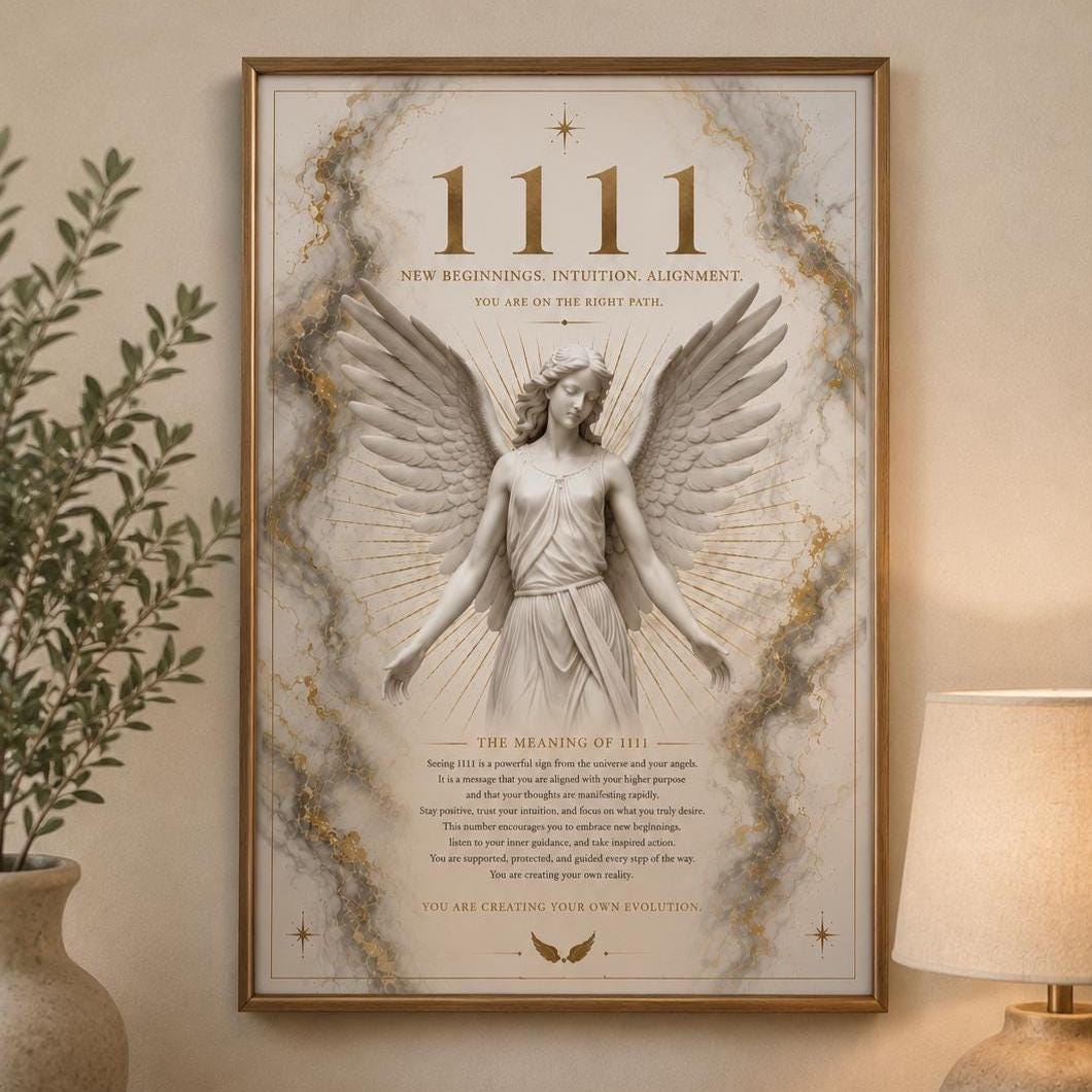 1111 Poster - Etsy